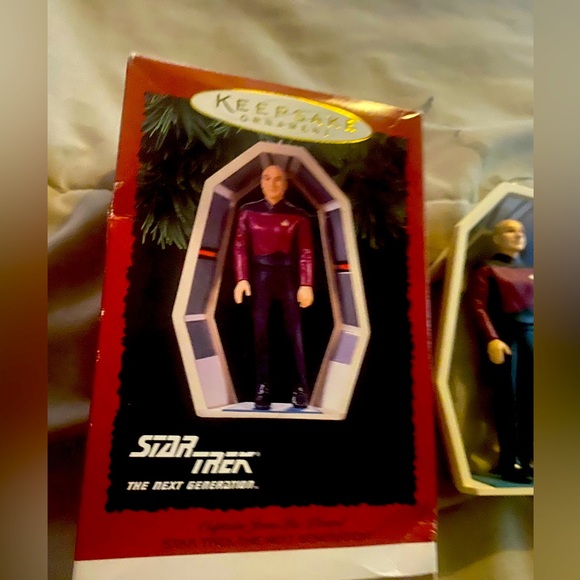 Star Trek Hallmark ornaments next generation - Picture 1 of 3